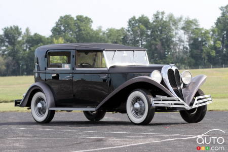 Brewster 1934, trois quarts avant